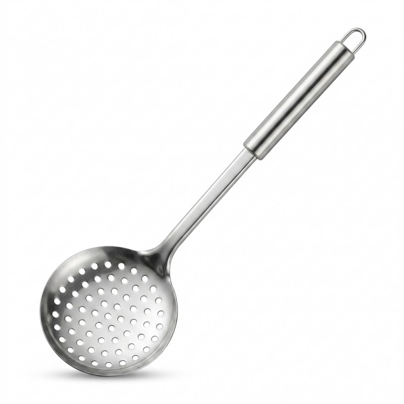 Spumiera inox profesionala bucatarie 35 cm cu maner lung Adison